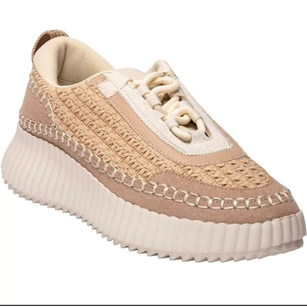 Corkys Hey Girl Womens Adventure Casual Sneaker Size 9 Neutral Beige Comfy